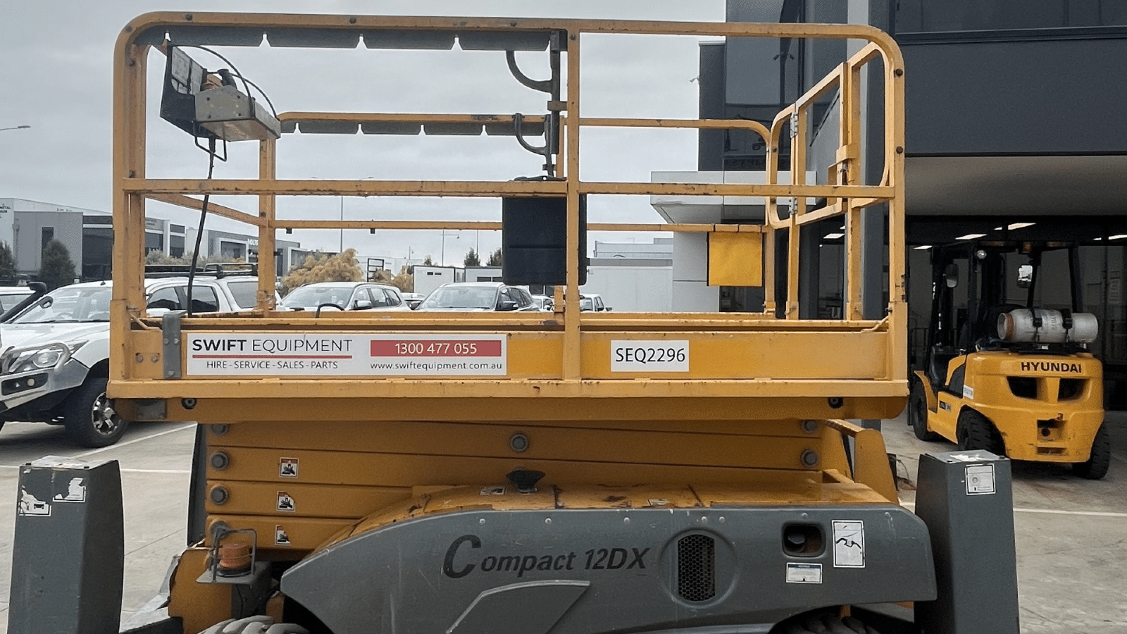 2016 Used Haulotte Compact 12DX Scissor Lifts