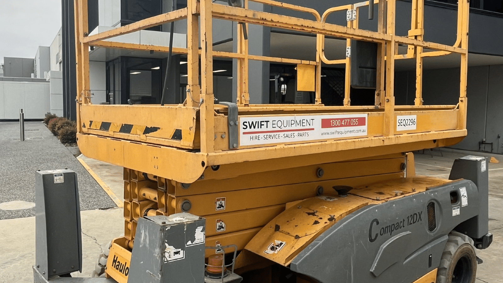 2016 Used Haulotte Compact 12DX Scissor Lifts