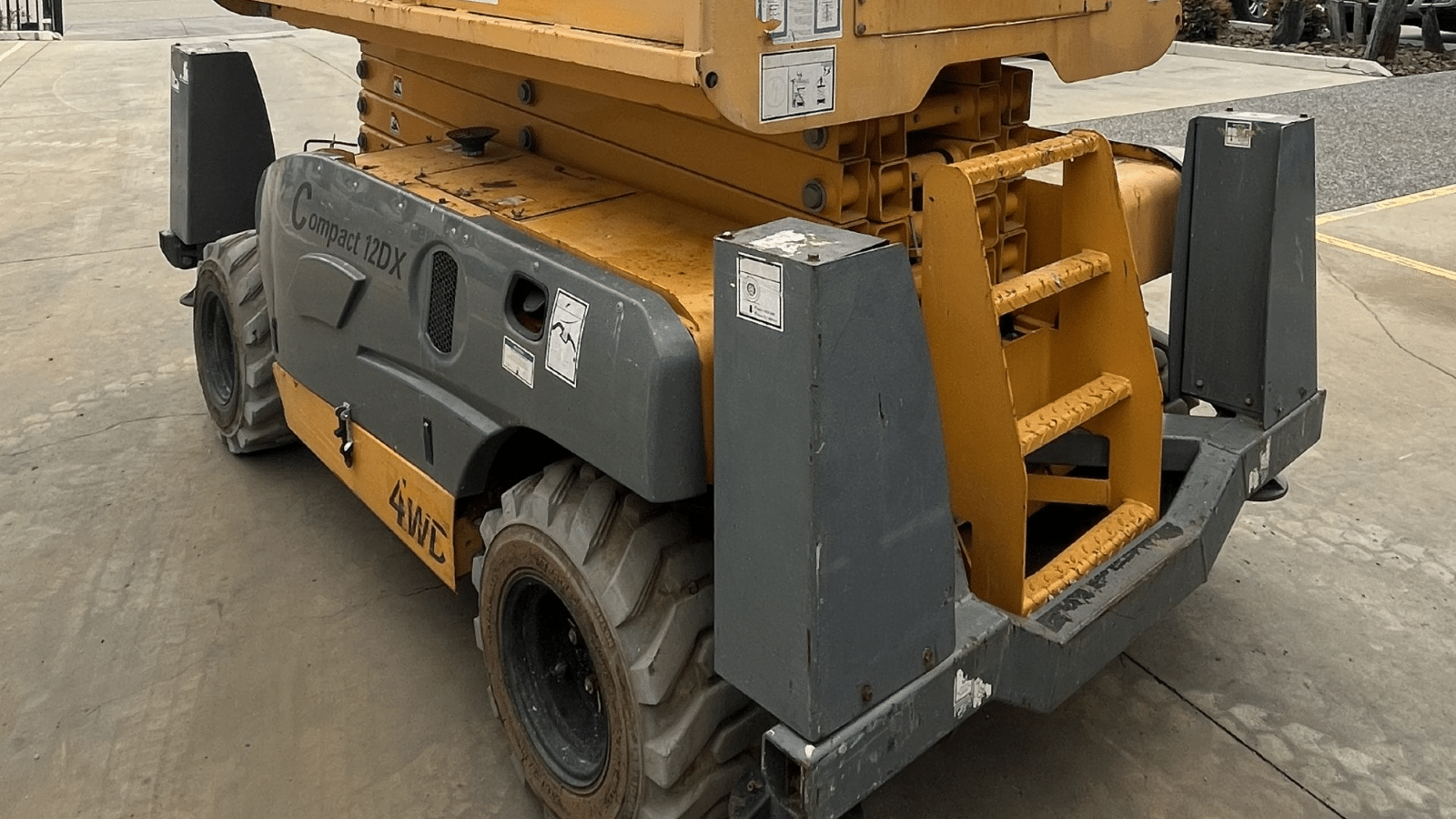 2016 Used Haulotte Compact 12DX Scissor Lifts