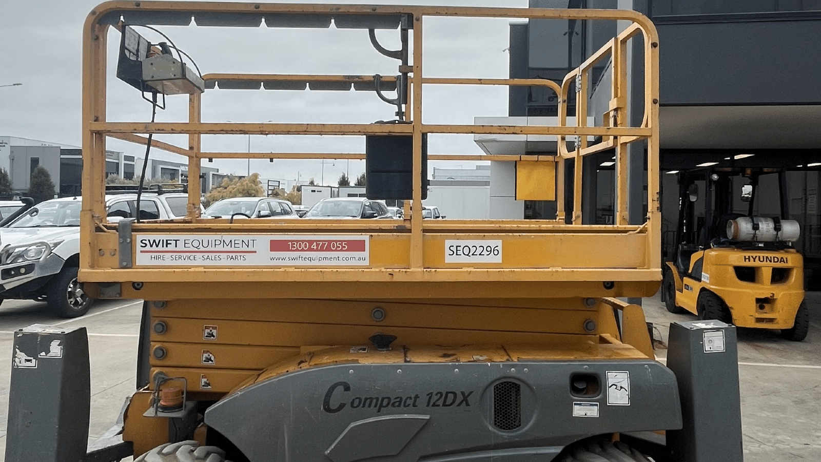 2016 Used Haulotte Compact 12DX Scissor Lifts
