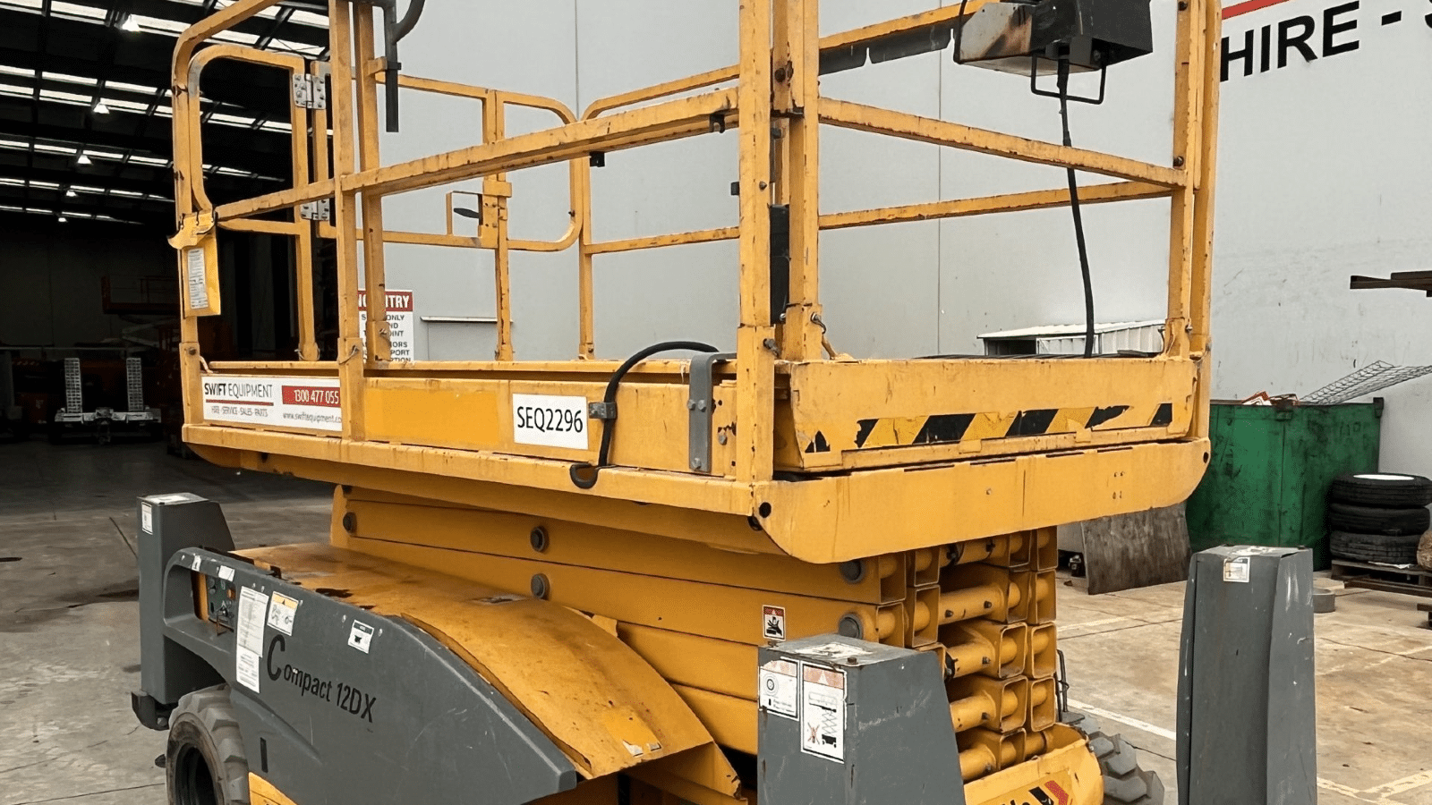 2016 Used Haulotte Compact 12DX Scissor Lifts