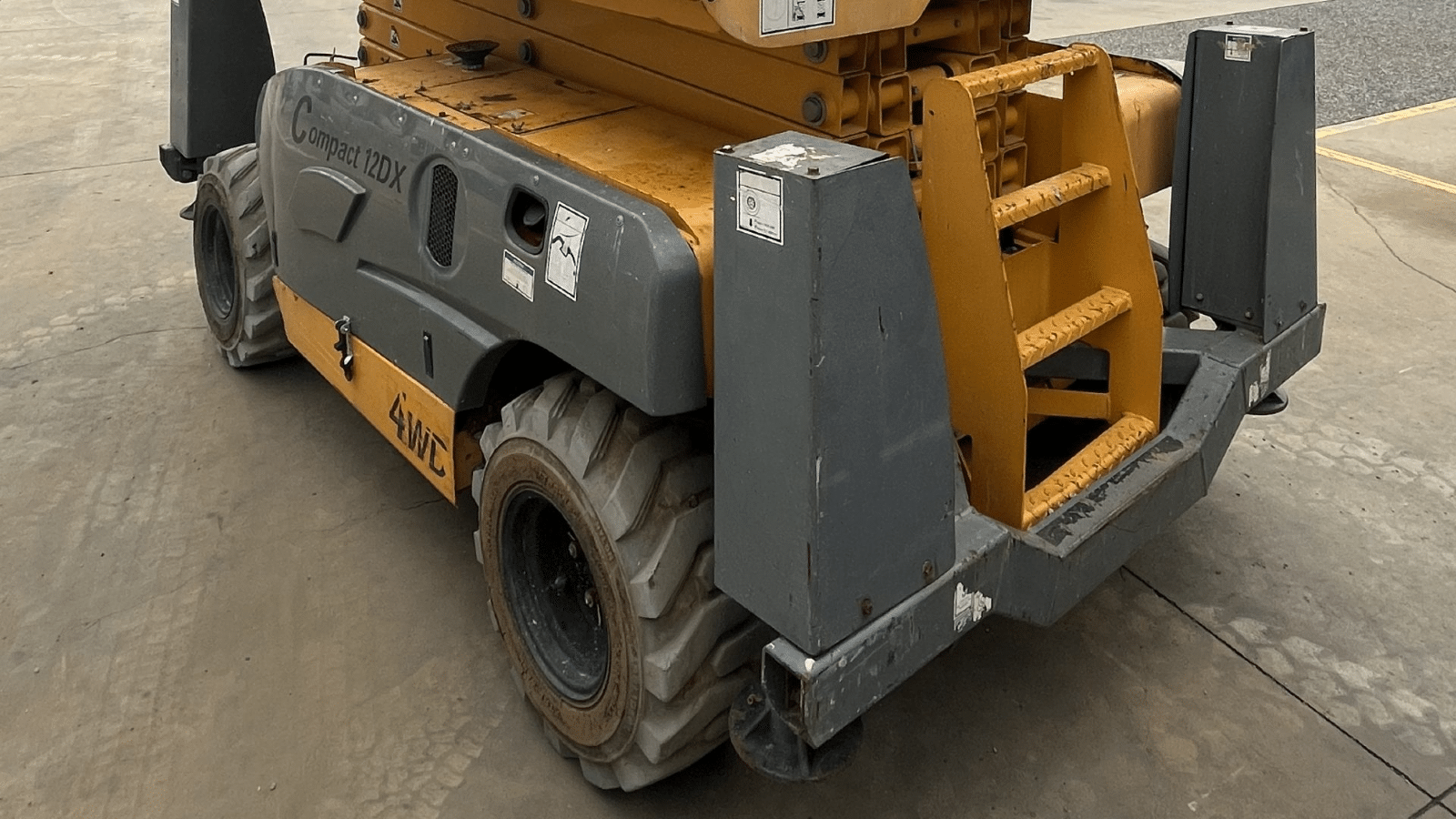 2016 Used Haulotte Compact 12DX Scissor Lifts
