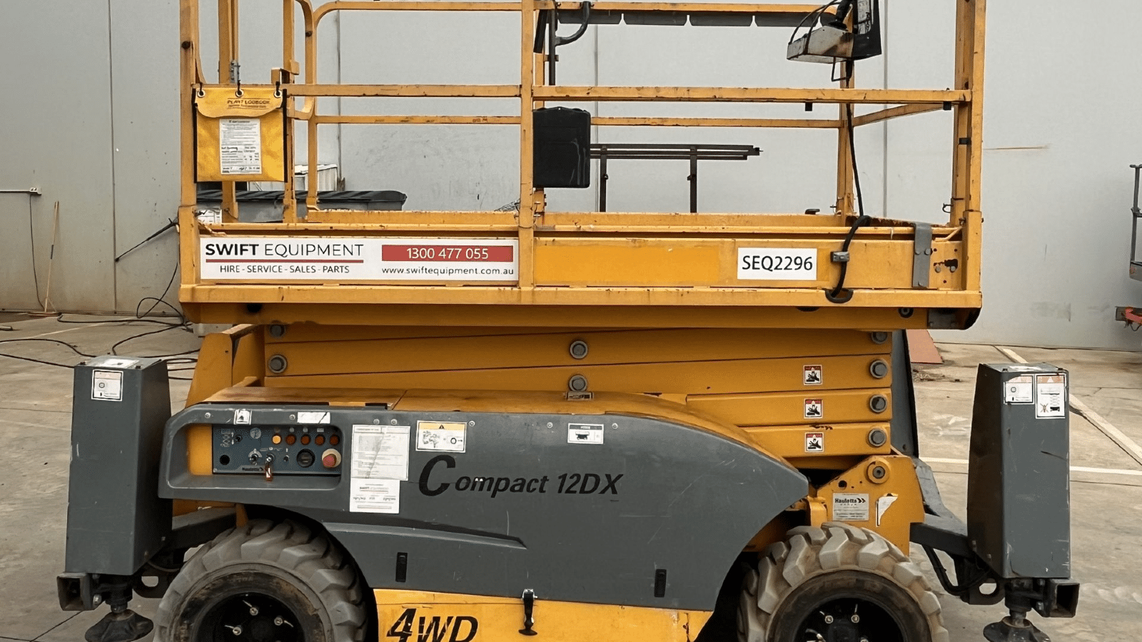 2016 Used Haulotte Compact 12DX Scissor Lifts