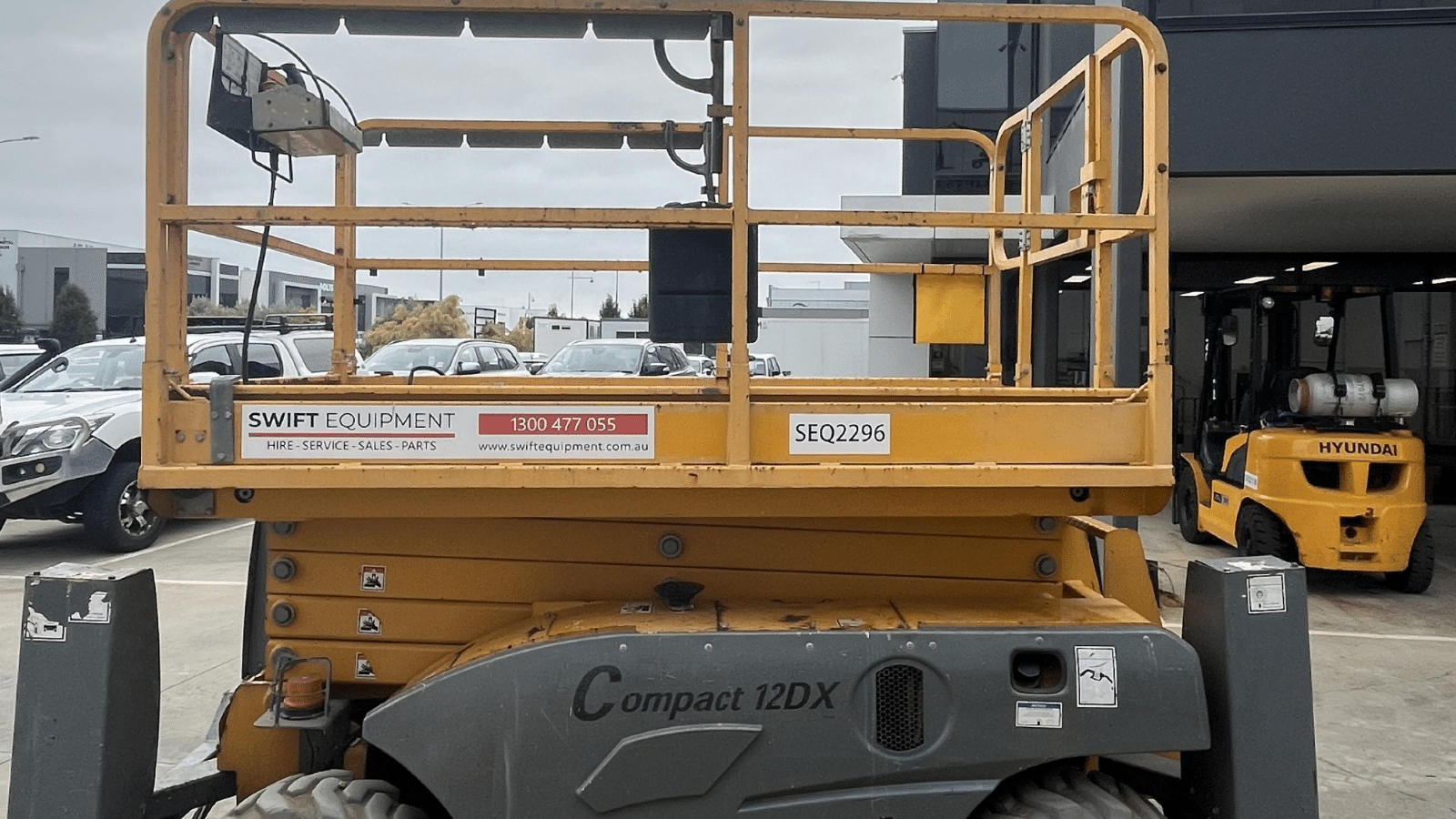 2016 Used Haulotte Compact 12DX Scissor Lifts