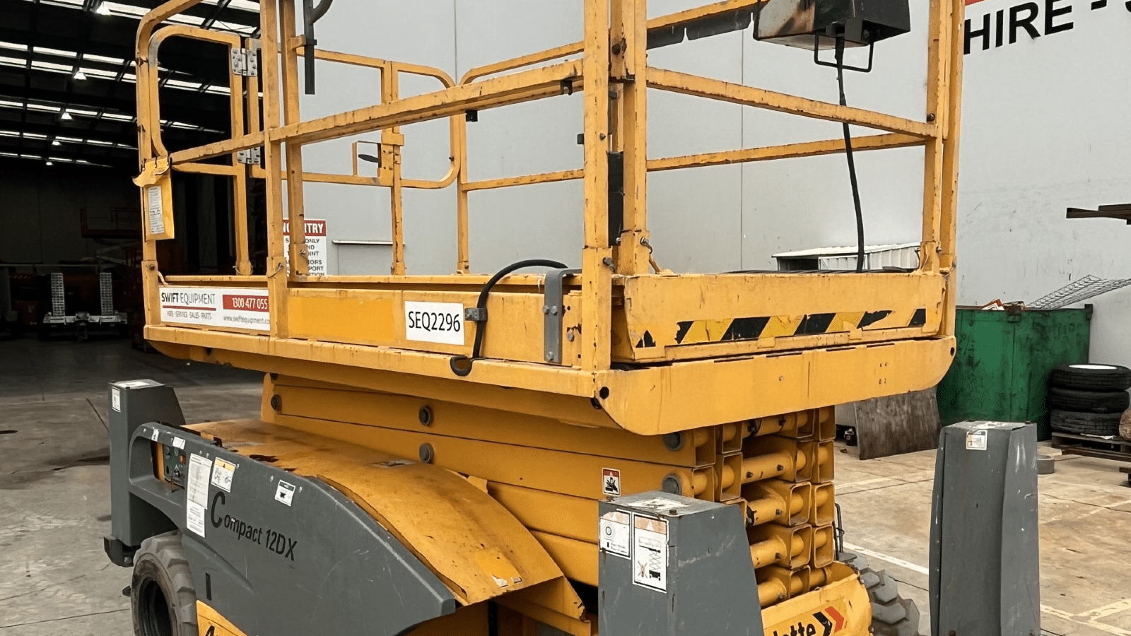 2016 Used Haulotte Compact 12DX Scissor Lifts