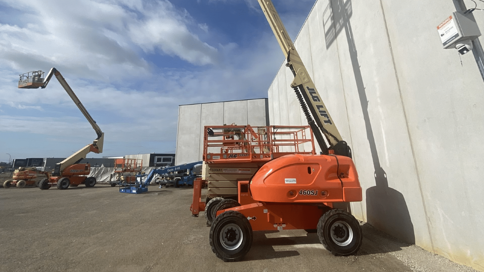 2012 Used Jlg 460SJ Boom Lifts
