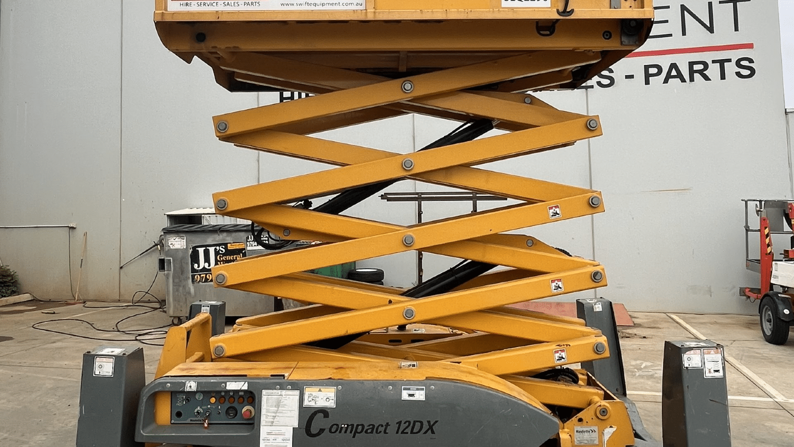 2016 Used Haulotte Compact 12DX Scissor Lifts