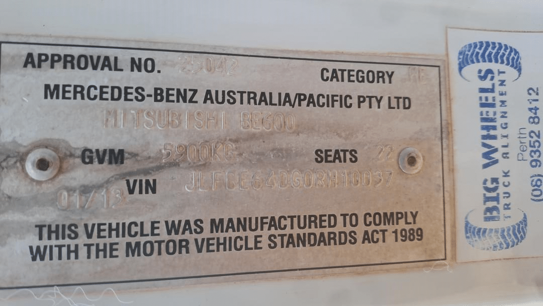 2013 Used Mitsubishi Rosa Bus