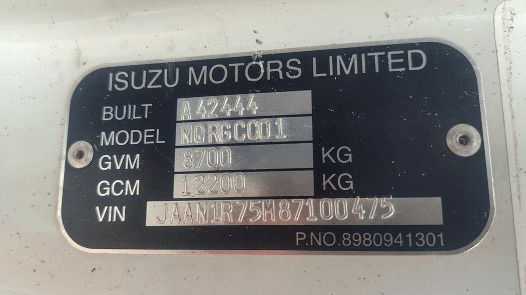 2008 Used Isuzu N-Series Crane Truck
