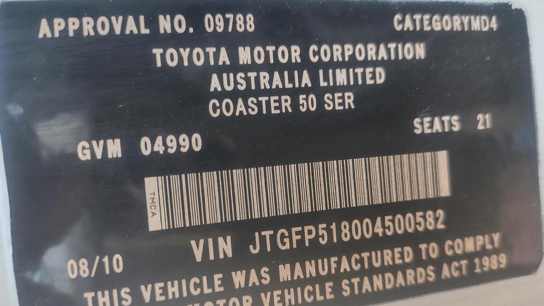 2010 Used Toyota COASTER Bus