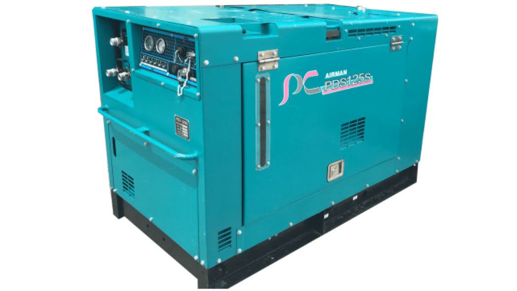 Used Airman PDS125 Air Compressors