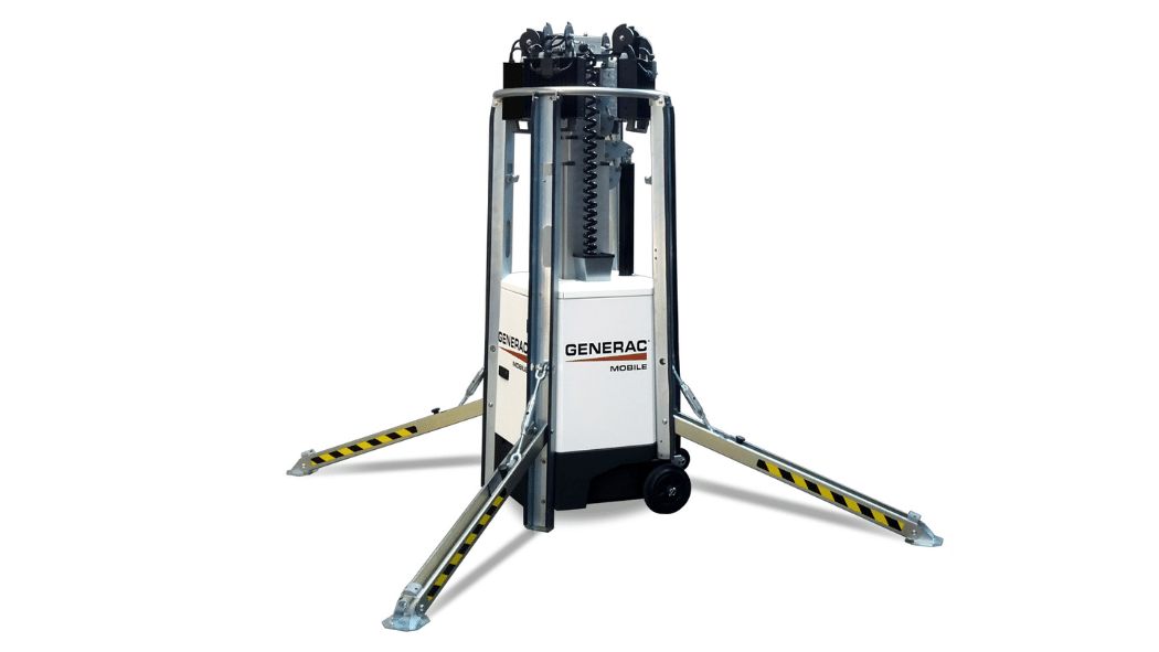 2025 New Genelite TF4 Portable Lighting Tower Light Towers