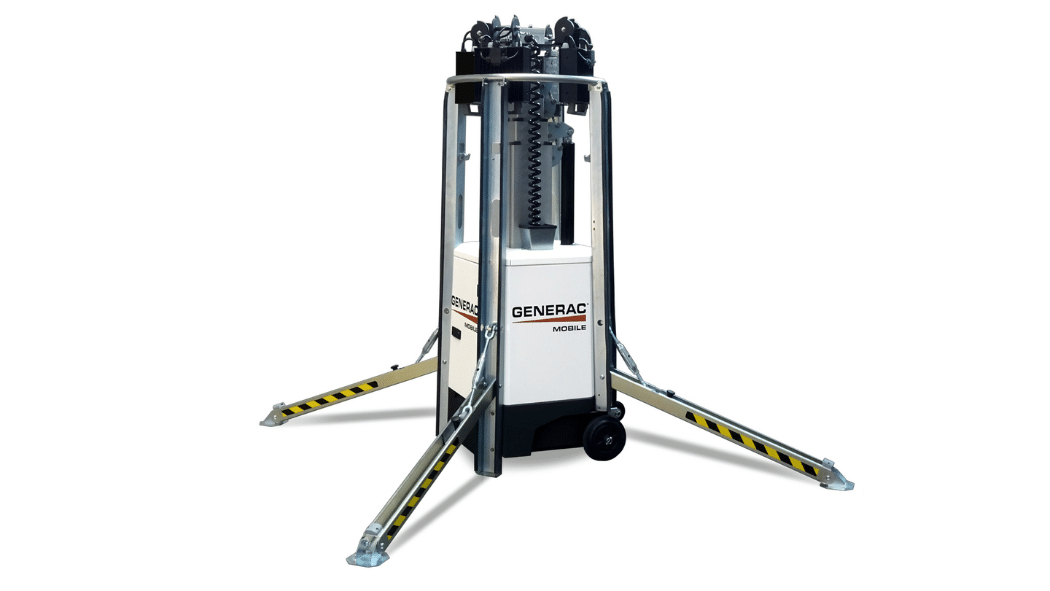 2025 New Genelite TF4 Portable Lighting Tower Light Towers