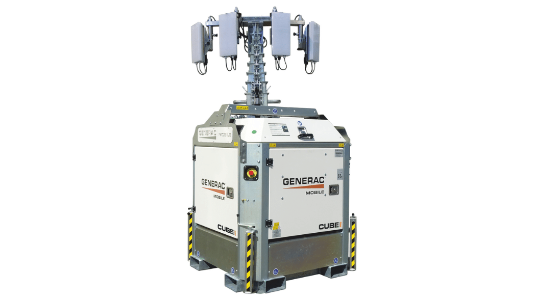 2025 New Genelite Cube Pro Hybrid Lighting Tower Light Towers