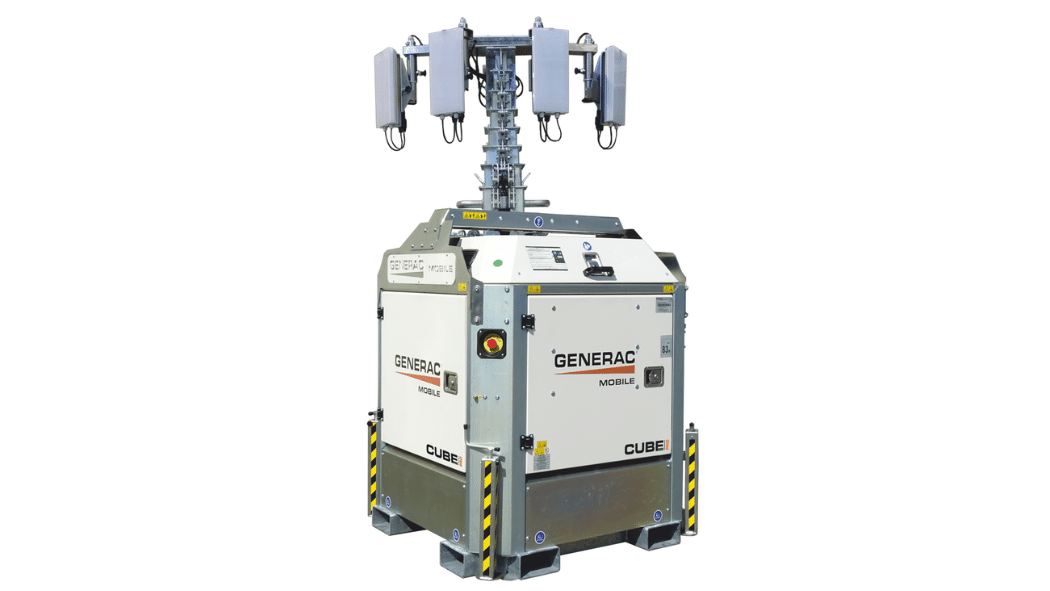 2025 New Genelite Cube Pro Hybrid Lighting Tower Light Towers