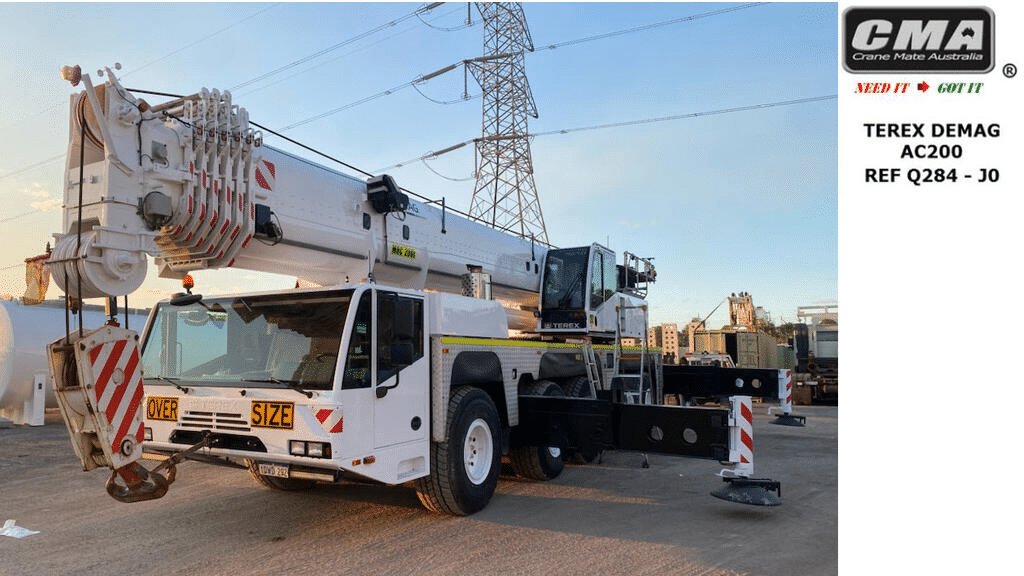 2011 Used Terex AC 200 Crane Truck