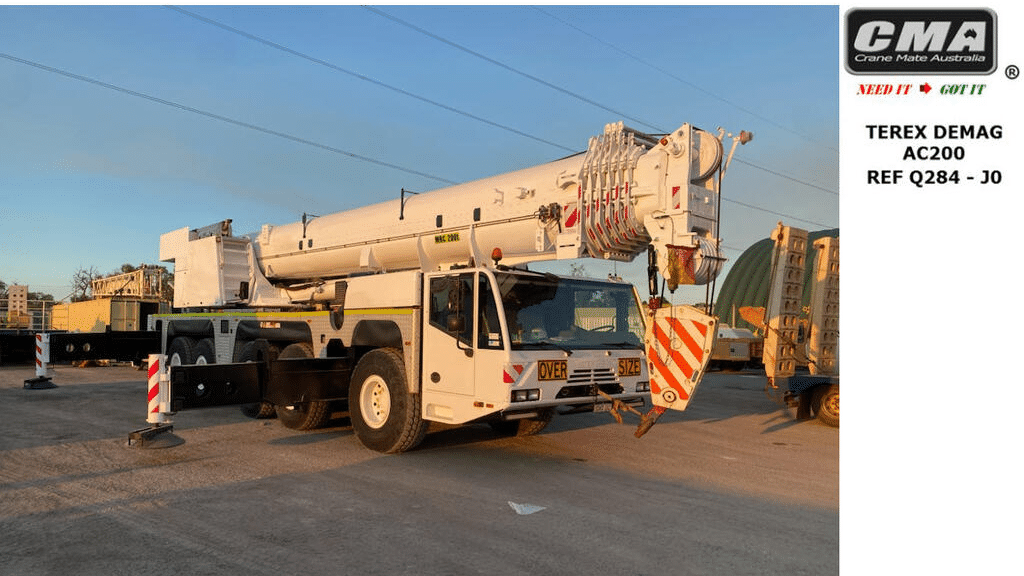 2011 Used Terex AC 200 Crane Truck