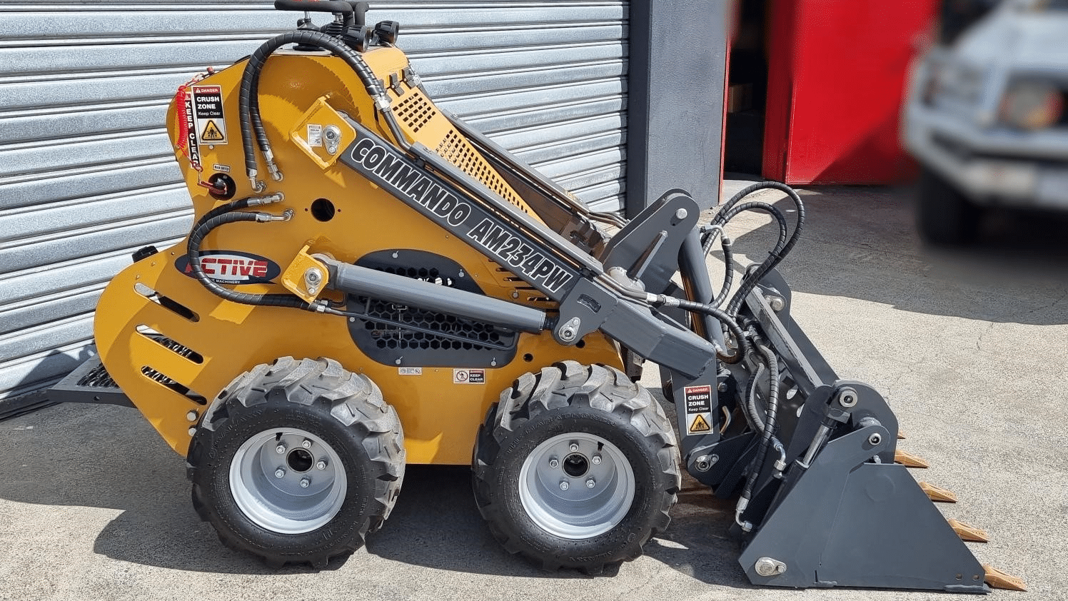 2025 New Active Machinery Commando AM234PW Skid Steers