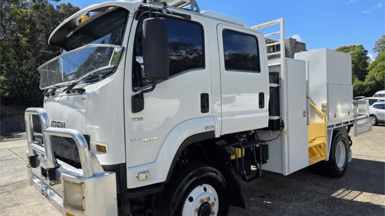 2016 Used Isuzu FTS Crane Truck