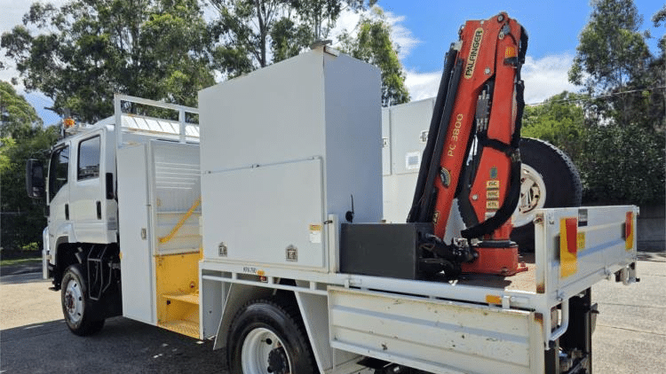 2016 Used Isuzu FTS Crane Truck