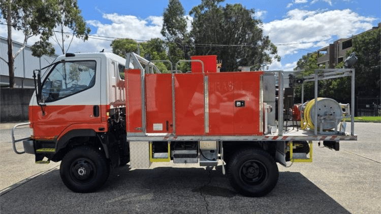 2007 Used Mitsubishi Canter Fire Truck
