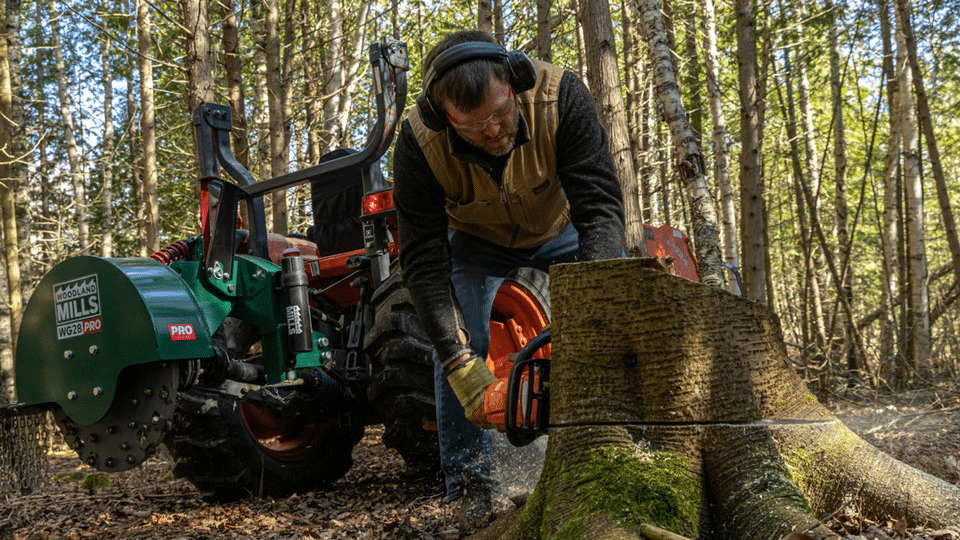 2025 New Woodland Mills WG28 PRO Stump Grinders & Land Clearing Equipment