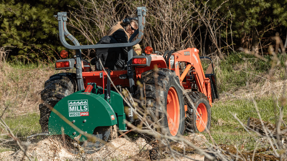2025 New Woodland Mills WG28 PRO Stump Grinders & Land Clearing Equipment