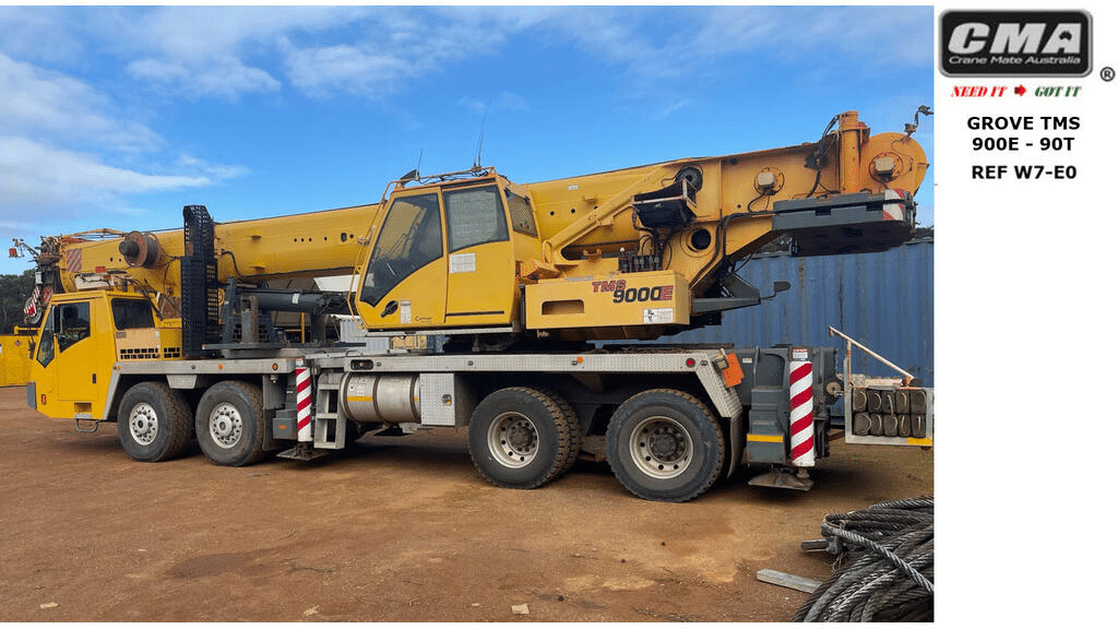 2008 Used Grove TMS900E Crane Truck