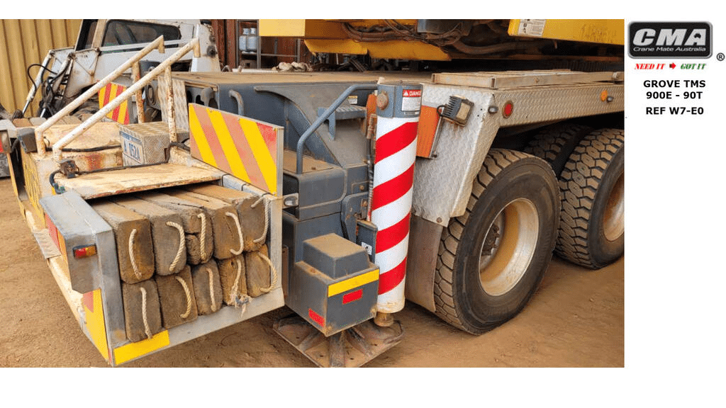 2008 Used Grove TMS900E Crane Truck