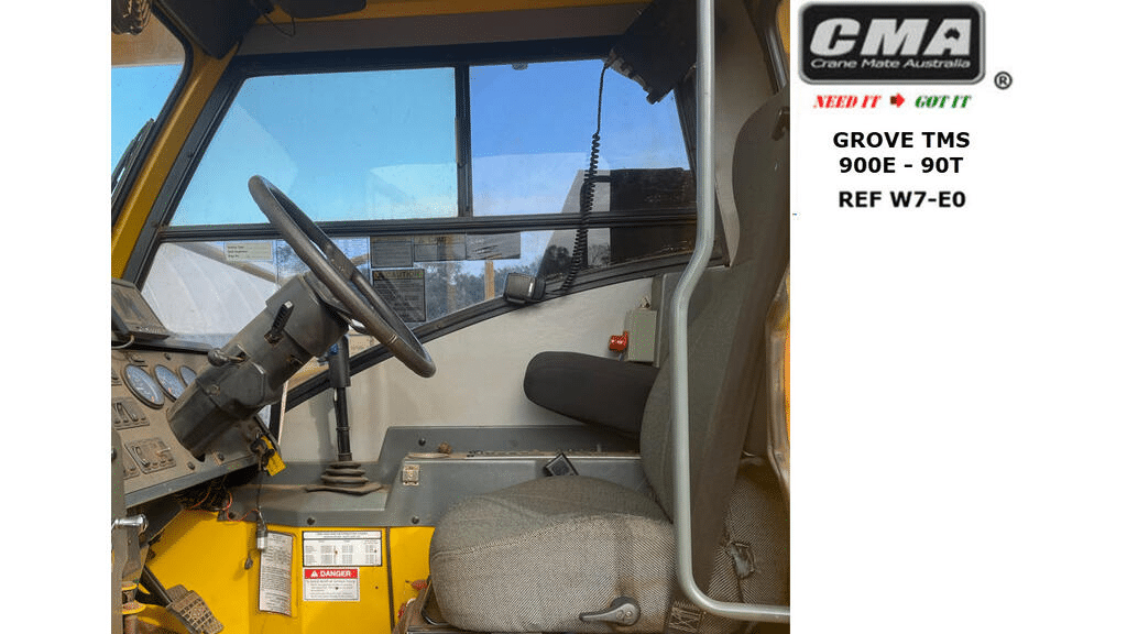 2008 Used Grove TMS900E Crane Truck