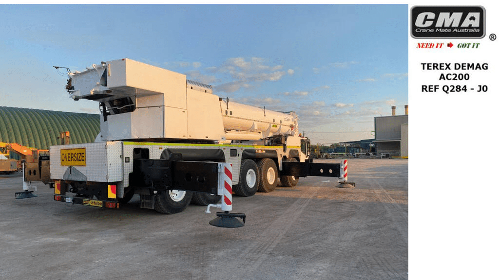 2011 Used Terex AC 200 Crane Truck