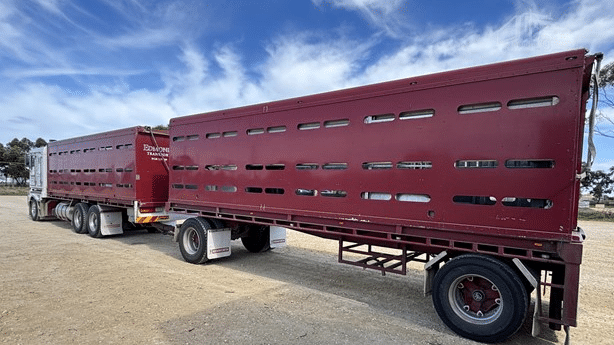 2014 Used Kenworth K200 Livestock Truck