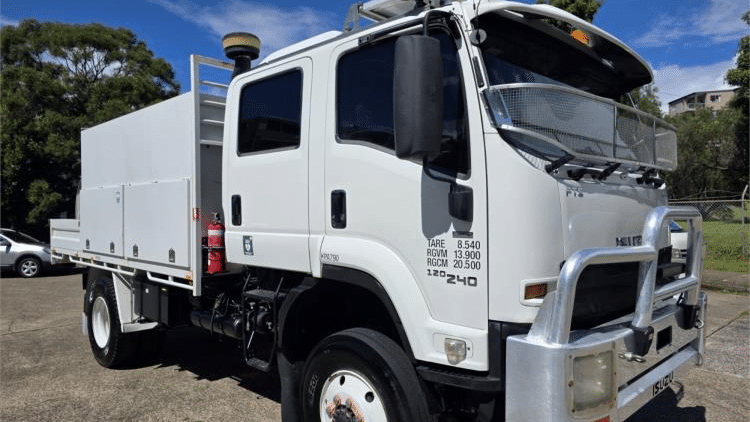 2016 Used Isuzu FTS Crane Truck