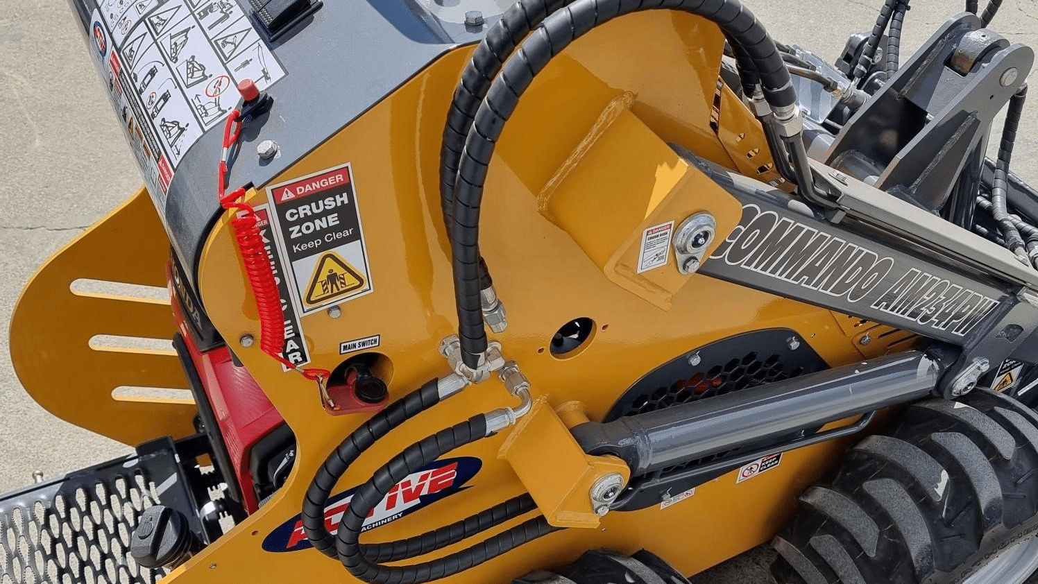 2025 New Active Machinery Commando AM234PW Skid Steers