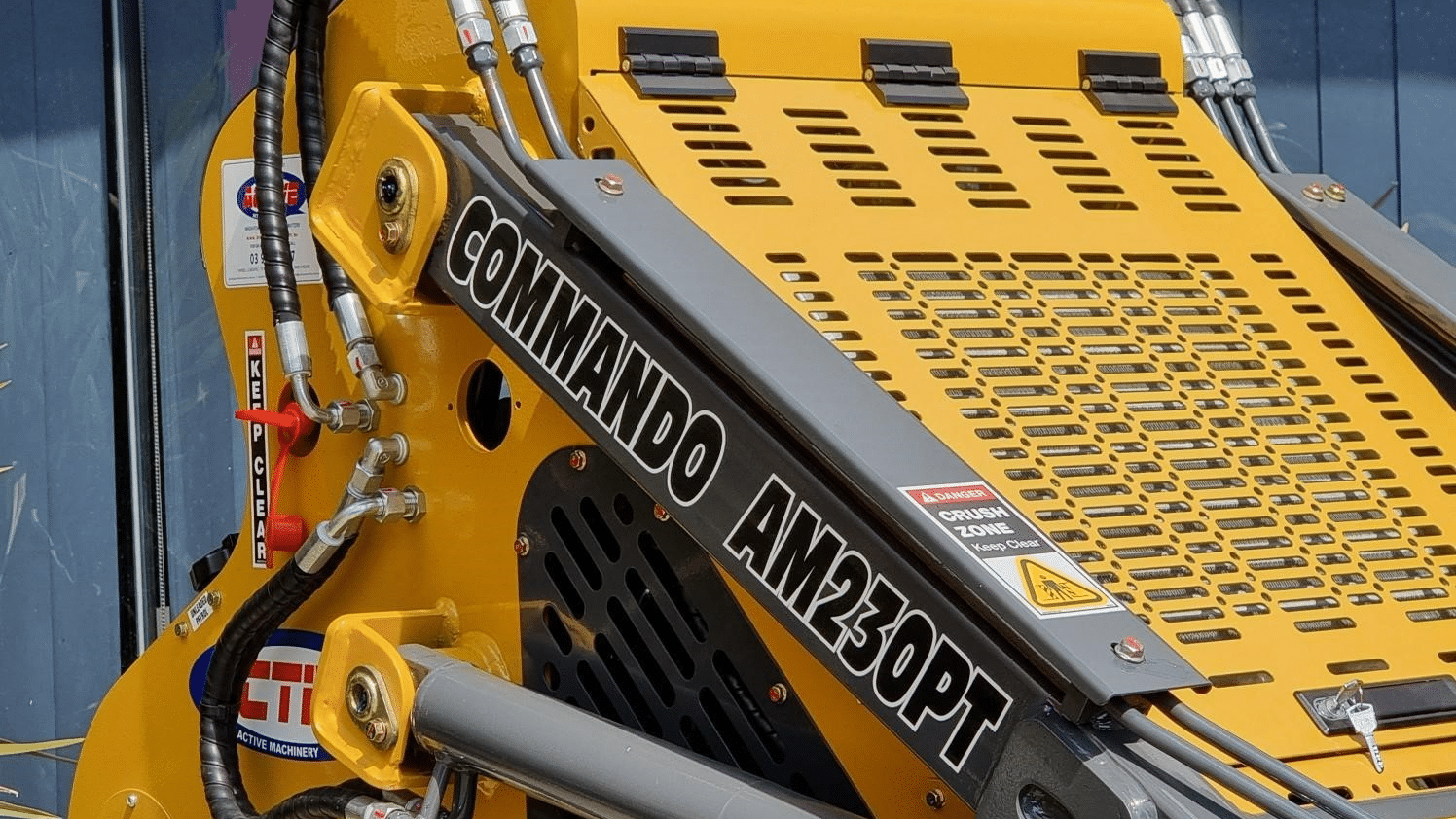 2025 New Active Machinery AM230PT Commando Skid Steers
