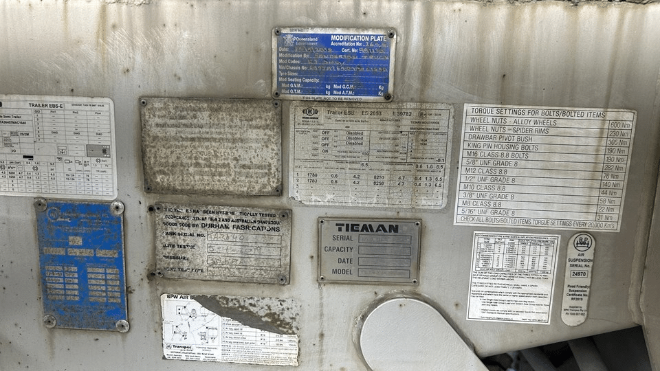 2007 Used Tieman Tanker
