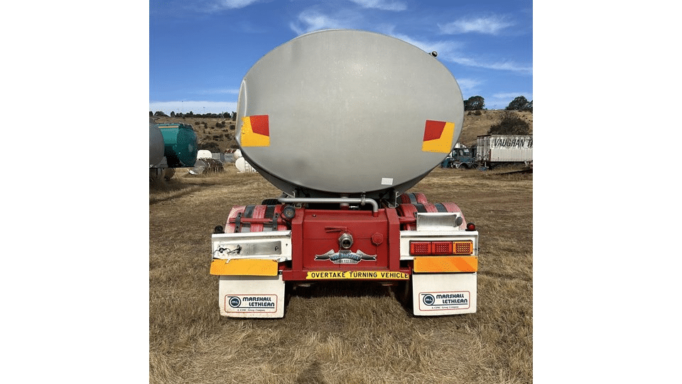 2001 Used Marshall Lethlean Tanker