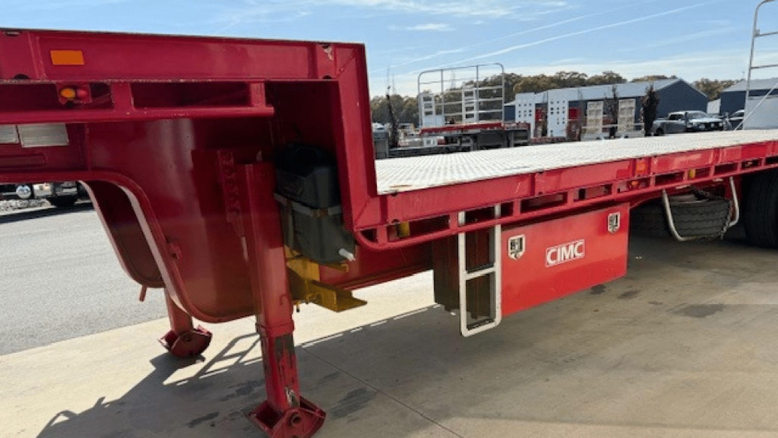 2019 Used Cimc Drop Deck