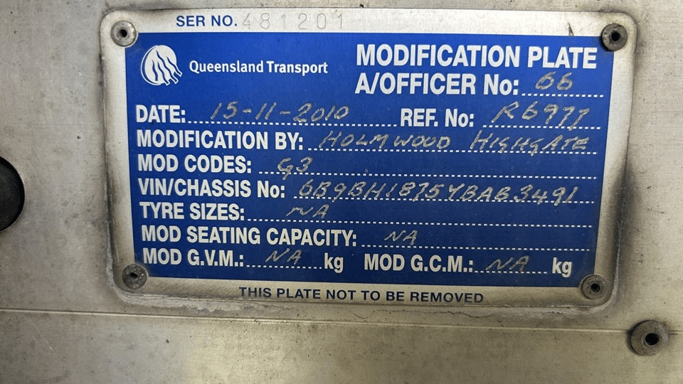 2000 Used Holmwood Tanker