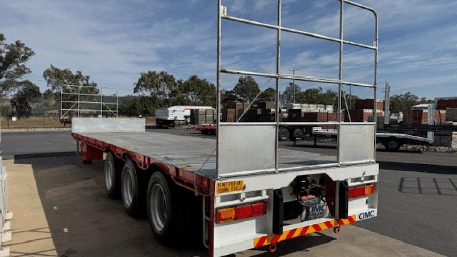 2019 Used Cimc Drop Deck