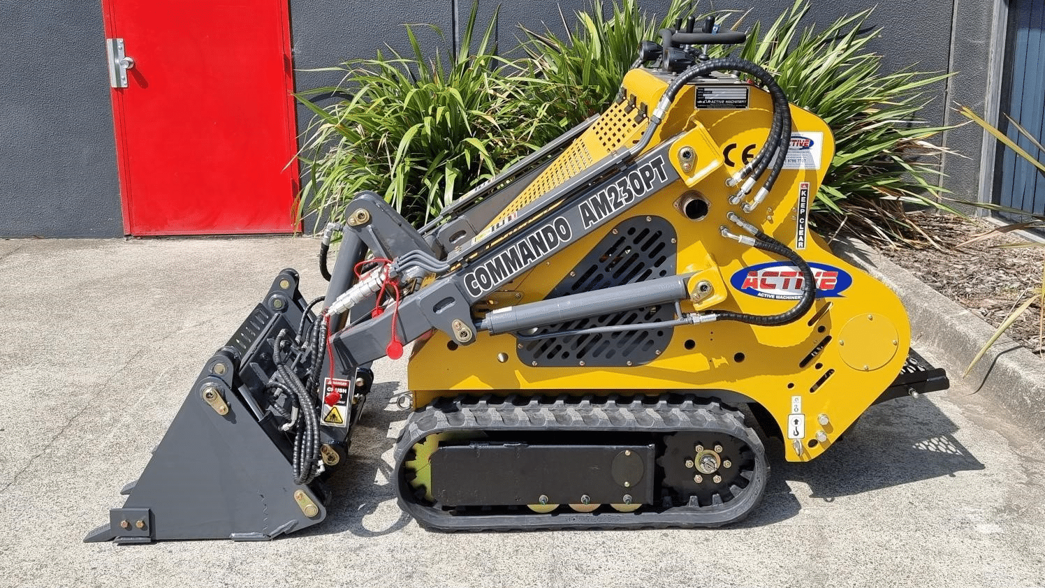 2025 New Active Machinery AM230PT Commando Skid Steers