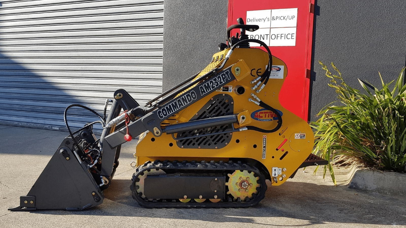 2025 New Active Machinery AM232PT Commando Skid Steers