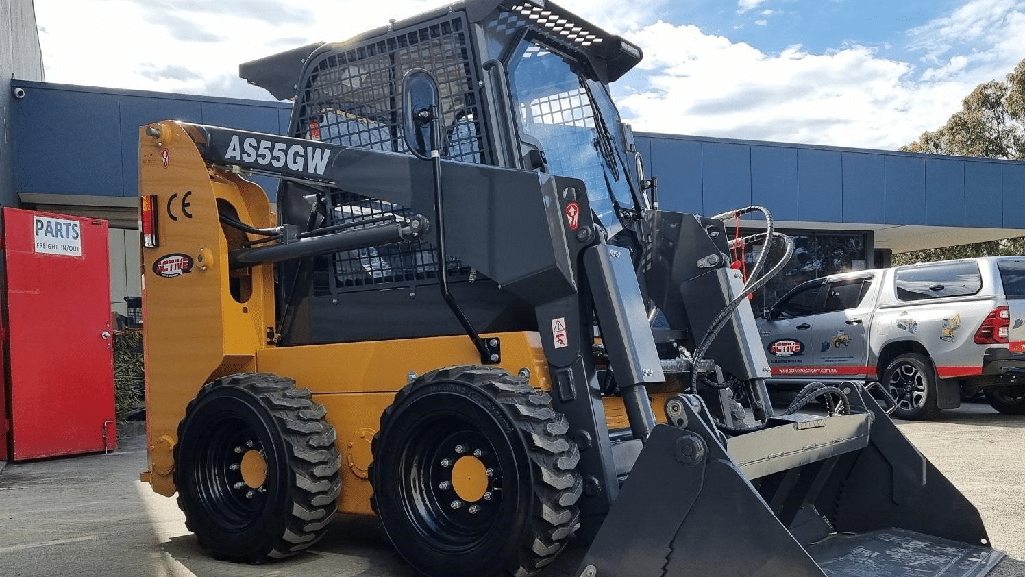 2025 New Active Machinery AS55GW Skid Steers