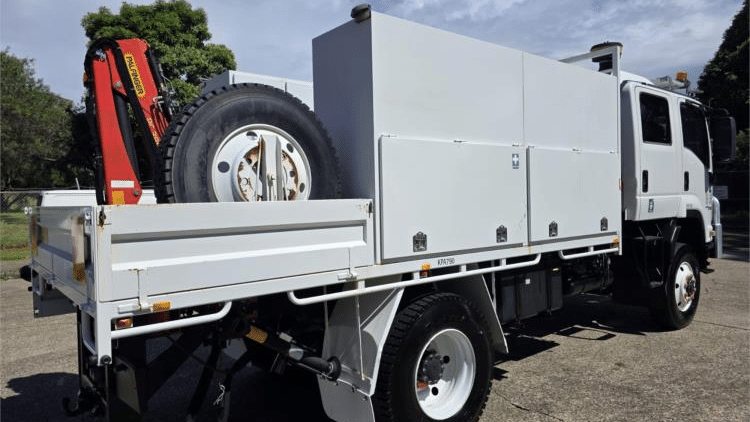 2016 Used Isuzu FTS Crane Truck