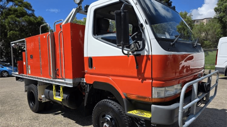 2007 Used Mitsubishi Canter Fire Truck