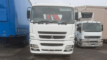 2016 Used Mitsubishi FP54 Crane Truck