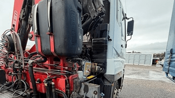 2016 Used Mitsubishi FP54 Crane Truck