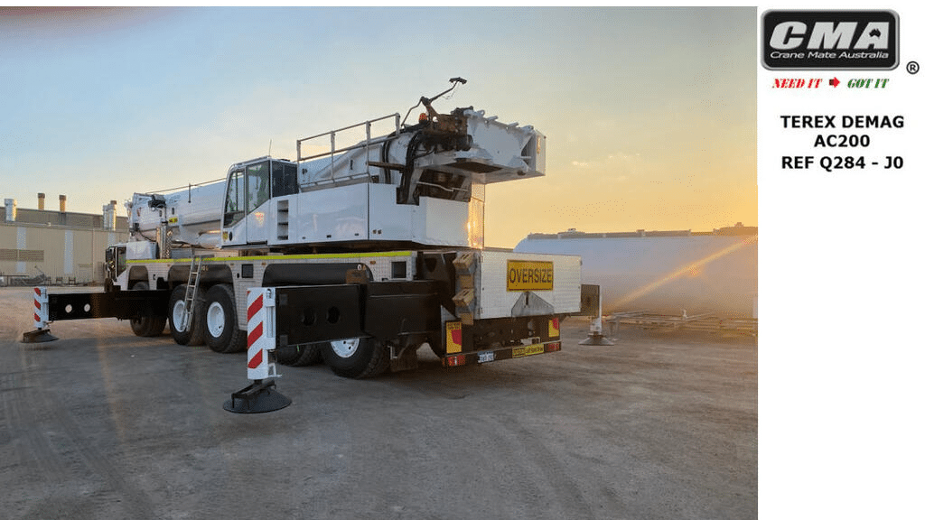 2011 Used Terex AC 200 Crane Truck