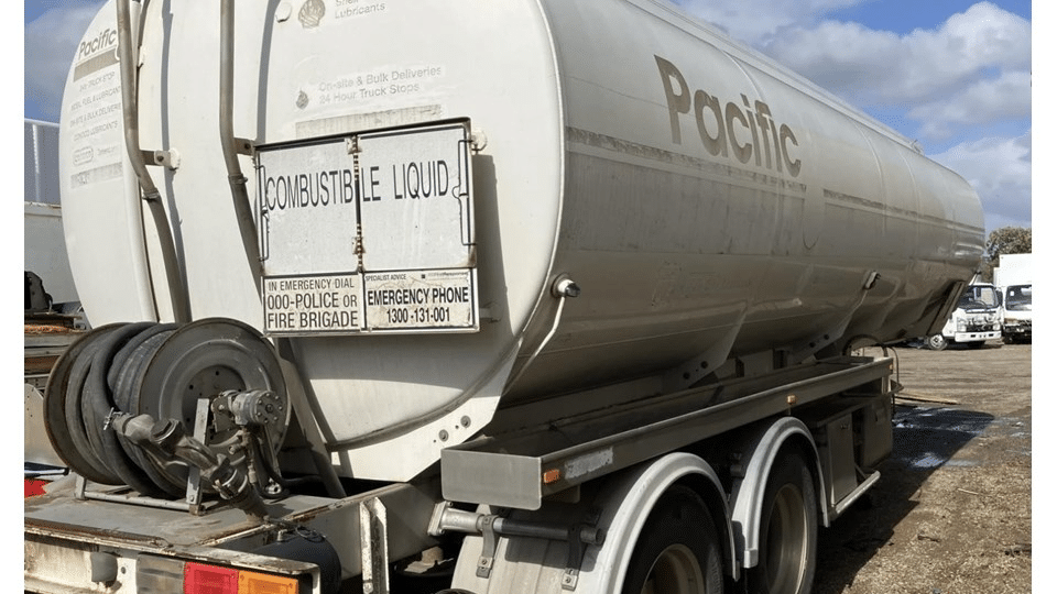 2002 Used Tieman Tanker