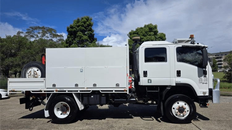 2016 Used Isuzu FTS Crane Truck